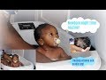 Newborn night time routine/ clearing eczema and cradle cap