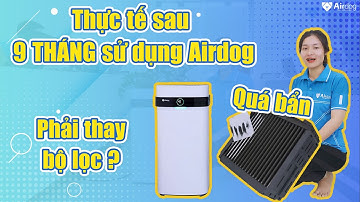 Airdog: sau 9 THÁNG sử dụng - Bộ lọc TÁI SỬ DỤNG có thật sự HIỆU QUẢ? | SỰ THẬT bạn cần biết!