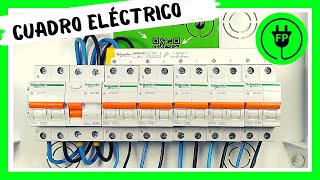 Instalar y cablear CUADRO ELÉCTRICO de VIVIENDA BÁSICO | ELECTRICIDAD BÁSICA DOMICILIARIA