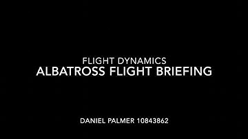 Flight Dynamics Albatross Flight Test Briefing