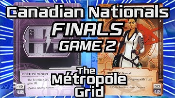 Netrunner Canadian Nationals 2016: Finals - Game Two