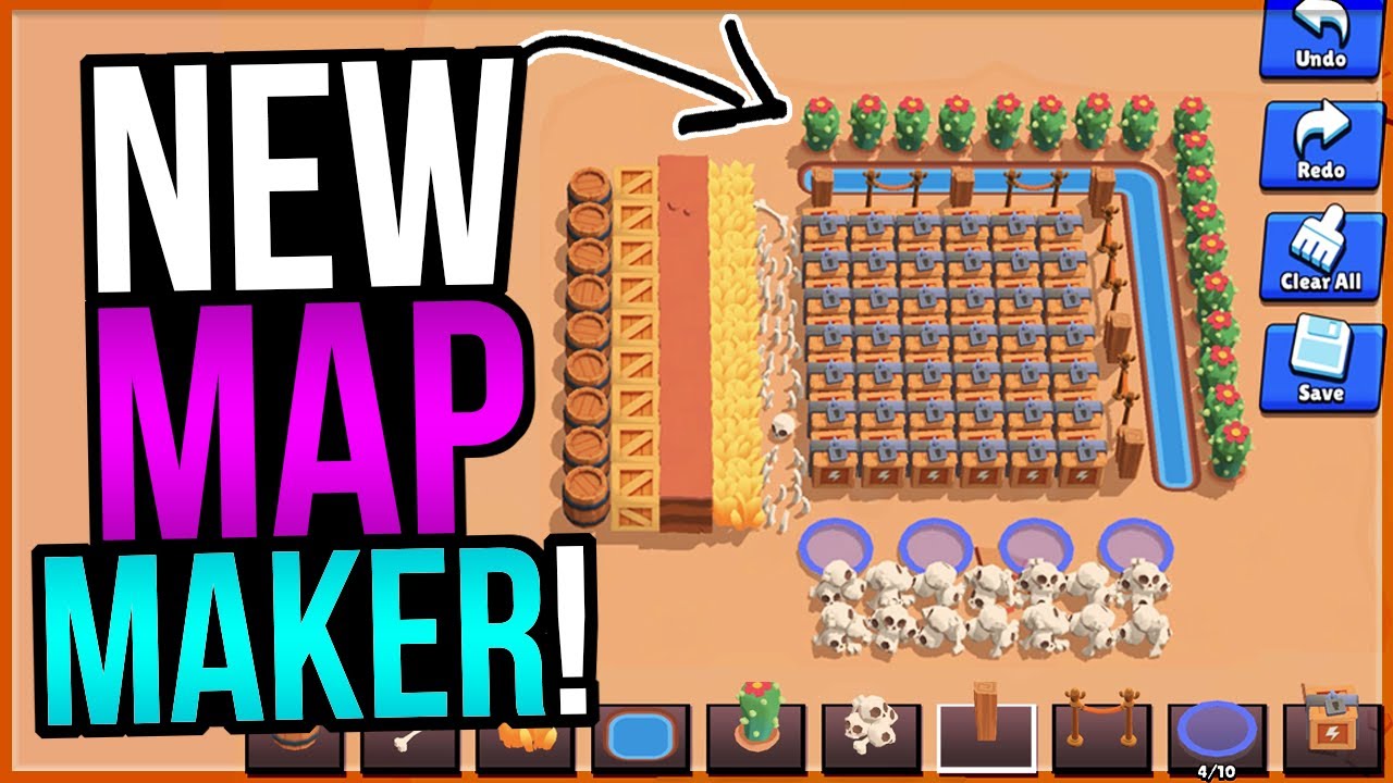 Play Crazy Fun Custom Games With Map Maker In Brawl Stars - brawl stars map maker hack