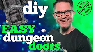 DIY Easy Dungeon Doors for Tabletop Gaming: Crafting Tutorial