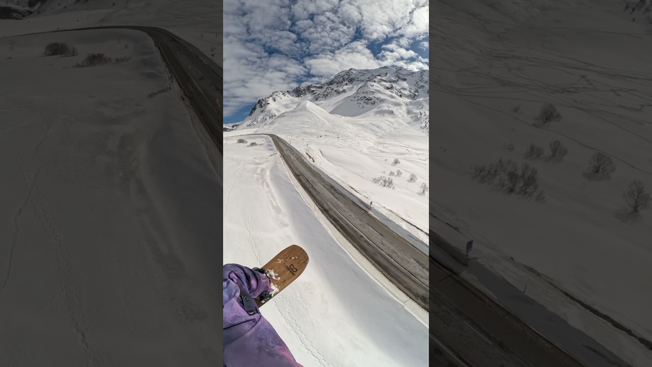 Road gap #snowkite #snowkiting #kite #kiting #fly #flying #roadgap #gap #transfer