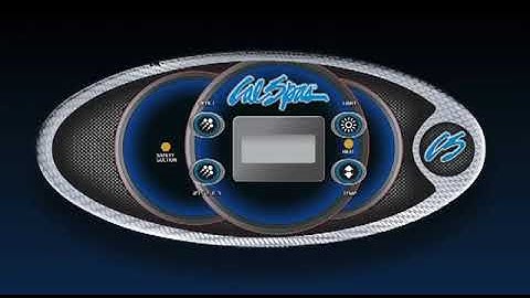 Cal Spas NZ – The Control Panel of Your Cal Spas