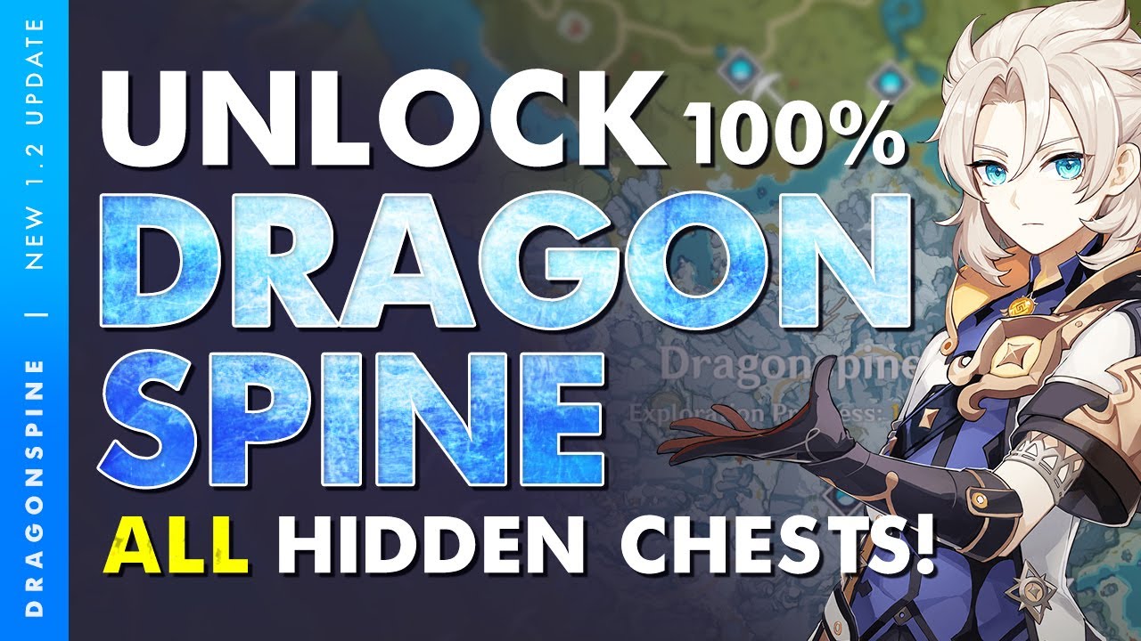 UNLOCK Dragonspine 100 All secrets and hidden chests revealed   Genshin Impact