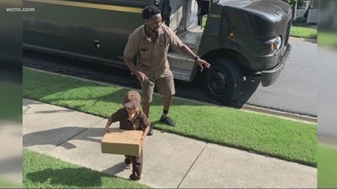 Virginia neighbors surprise UPS driver with emotional 'thank you