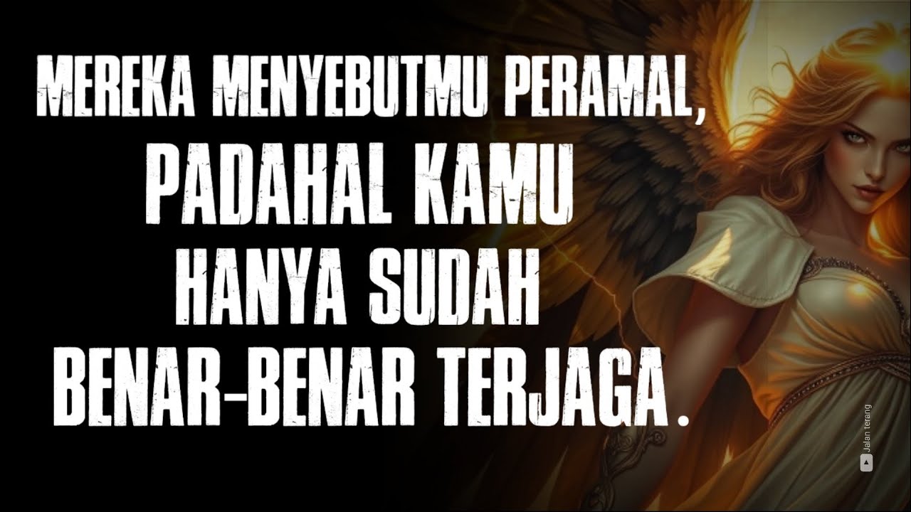 Mereka panik karena kamu melihat apa yang tak bisa dilihat orang lain 