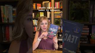 Books Read in Under 24 Hours! #bookrecommendations #booktube #bookreview #booksreadinunder24hours