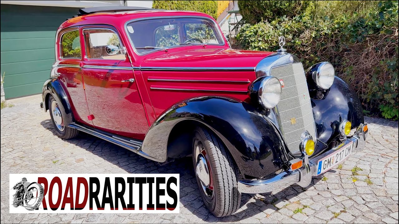 Только Мерседес - это Мерседес 170 S 1950 года