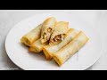 【豚こま肉で】春巻きの作り方 │Fried Spring Rolls