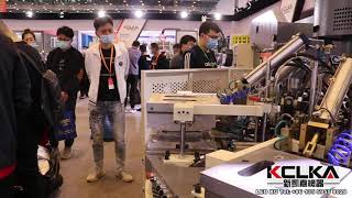2021 Jinjiang Shoe Expo｜ KCLKA full--automatic PVC three color upper molding machine EK8806