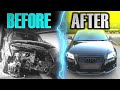 Building a Car in 10 Minutes - Audi A3 8P S Line Black Edition S-Tronic REBUILD from COPART UK