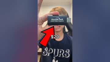 Using a budget $20 Capture Card #stream #record  #budget #capturecard