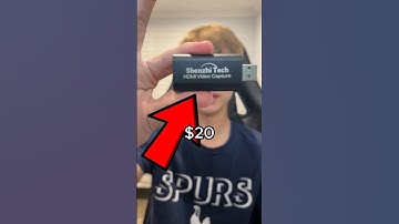 Using a budget $20 Capture Card #stream #record  #budget #capturecard