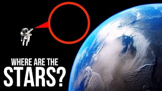 Why We Can’t See Stars in Space!
