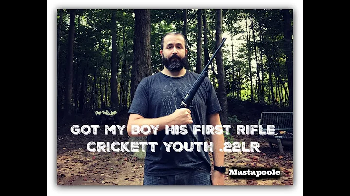 Davey cricket .22lr my sons first gun