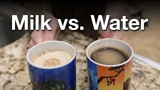 Milk vs Water in Hot Chocolate • 8.25.21