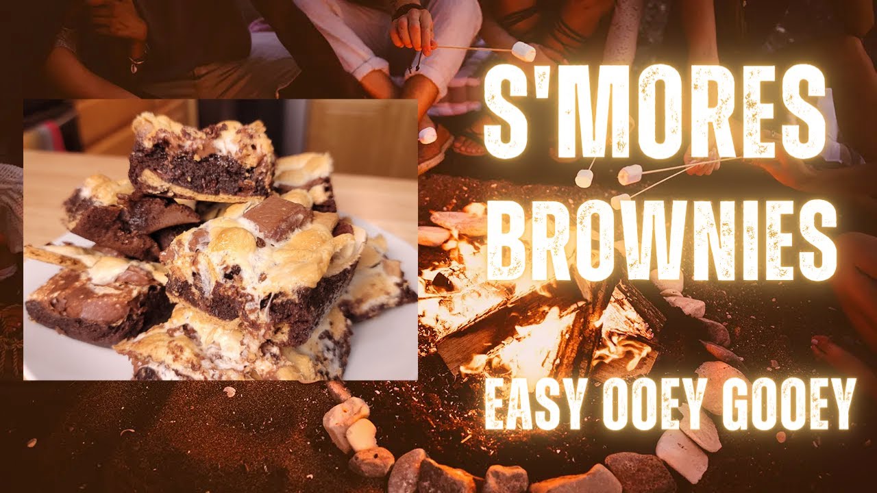 Make S'mores Ghirardelli Brownies Baked in an Air Fryer YouTube