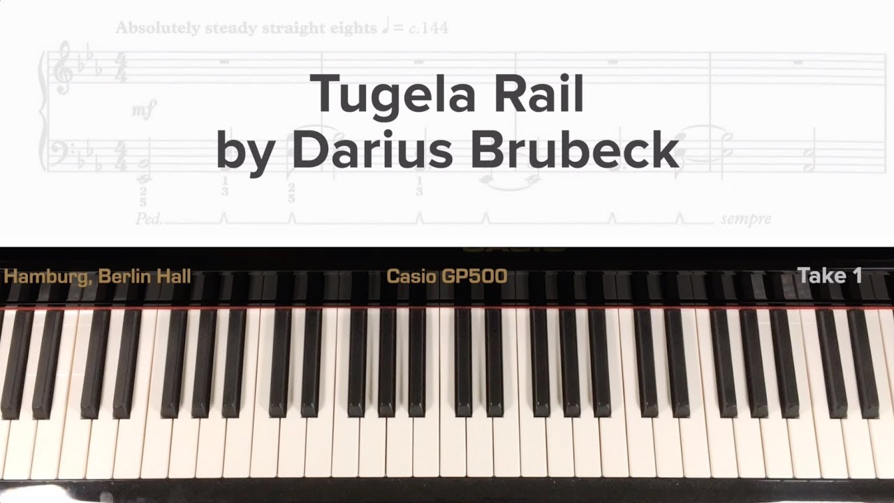 Tugela Rail by Darius BRUBECK: ABRSM Grade 6 Piano (2019 & 2020) - C1