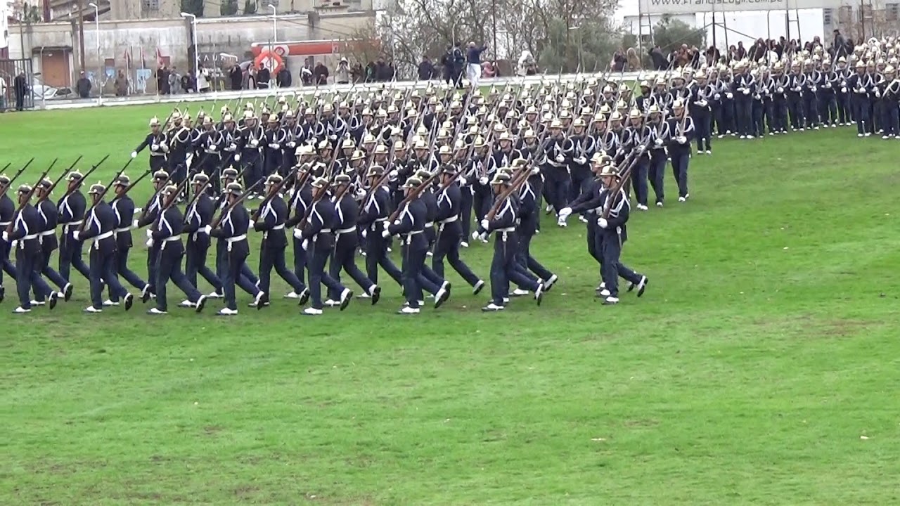 Desfile dos Militares da GNR após o Compromisso de Honra 2017/2018