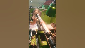 How to repair a shaft on a manual lathe#how #machine #cnc #cnc3 #august2018 #lathecut #turretlathe