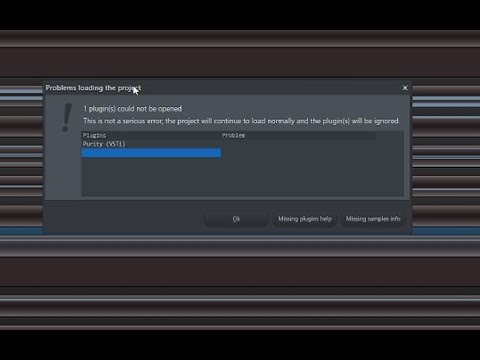 how to fix 1 plugin(s) could not be opened fl studio - YouTube