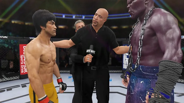 Bruce Lee vs. Titan Atlas - EA Sports UFC 4 - Epic Fight 🔥🐲 - DayDayNews