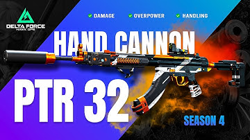 Delta Force: PTR-32 feels like a hand cannon! (PTR-32 Meta Build!)