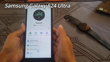 How to turn on or off dialing keypad vibration of your Galaxy Watch from Samsung Galaxy S24 Ultra