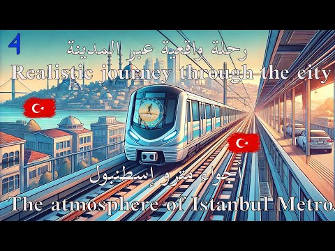 Istanbul Metro Journey 🚆 | Real City Experience – Part 4 🇹🇷