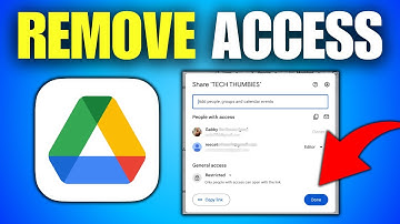 How To Remove Access Permissions From Google Drive
