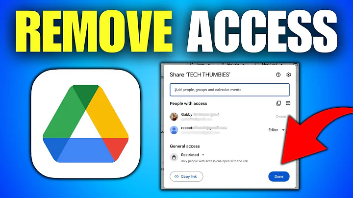 How To Remove Access Permissions From Google Drive