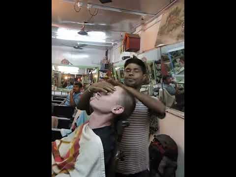 Bizarre Head Massage in India  Very Funny Must see