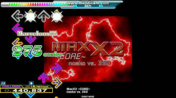 SM5/DDR: MaxX2 ~CORE~ / Noeko vs. 350 Playthough AAA Full Combo