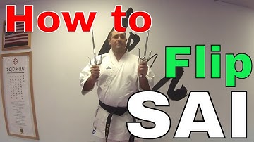 How to USE FLIP SAI for Beginners - SAI Weapon Twirl- Flip