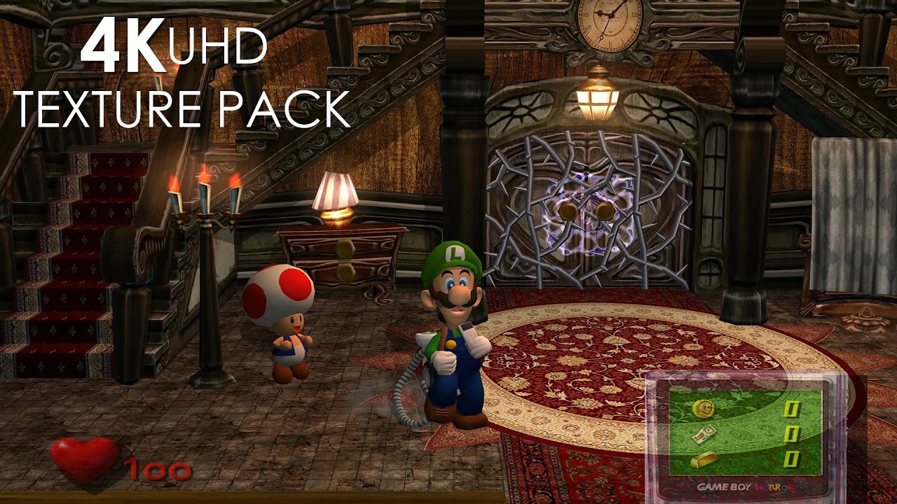 Luigi's Mansion local co-op + widescreen tutorial 