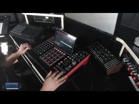 SoundsAndGear Live - Unboxing the Akai MPC X & First Impression