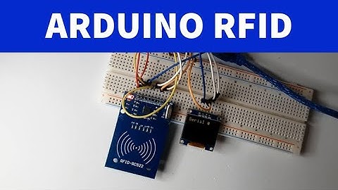 Arduino MFRC522 RFID Reader