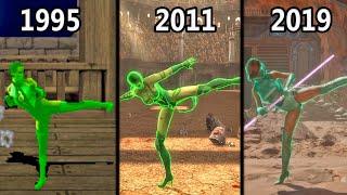Evolution of Jade's Nitro Kick