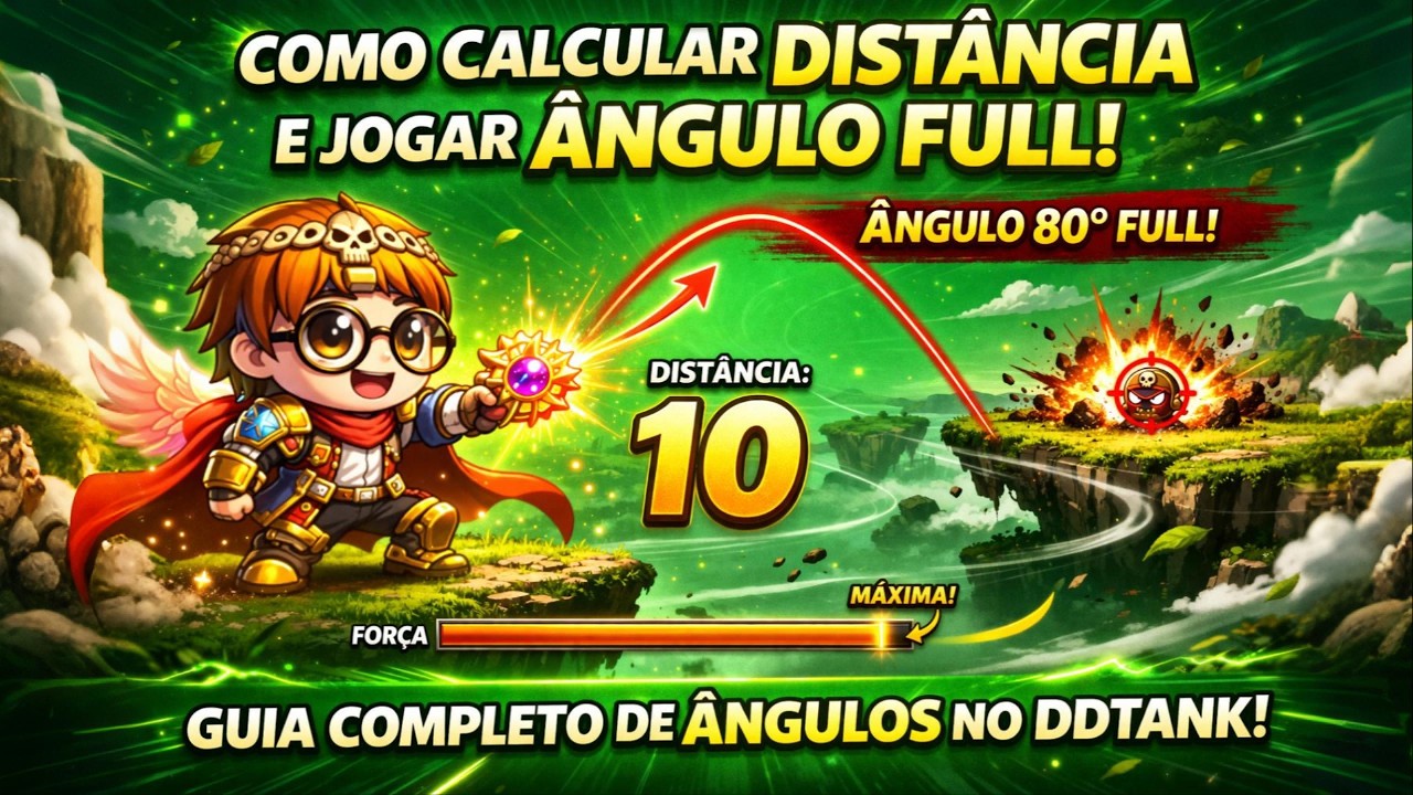 [SURFTANK] COMO CALCULAR DISTANCIA E JOGAR ANGULO FULL NO DDTANK - YouTube