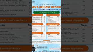 NEW GST REFORMS #gstvnews #gst #gstvlive #gstr1