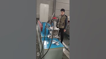 Roller shutter door roll forming machine