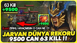 TÜM RAKİP BANA SÖVÜYOR 😂 !! 9500 CAN 63 KİLL !! DÜNYA JARVAN REKORU !! | Ogün Demirci