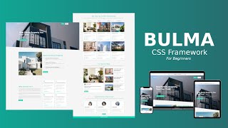 Bulma CSS Tutorial for Beginners | Real Estate Landing Page (Mini Project)