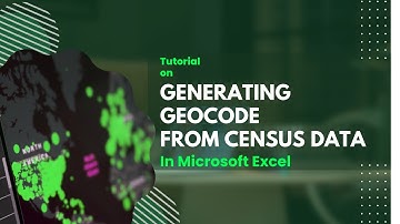From Census Data to Demographic Maps: Excel Geocoding Tutorial