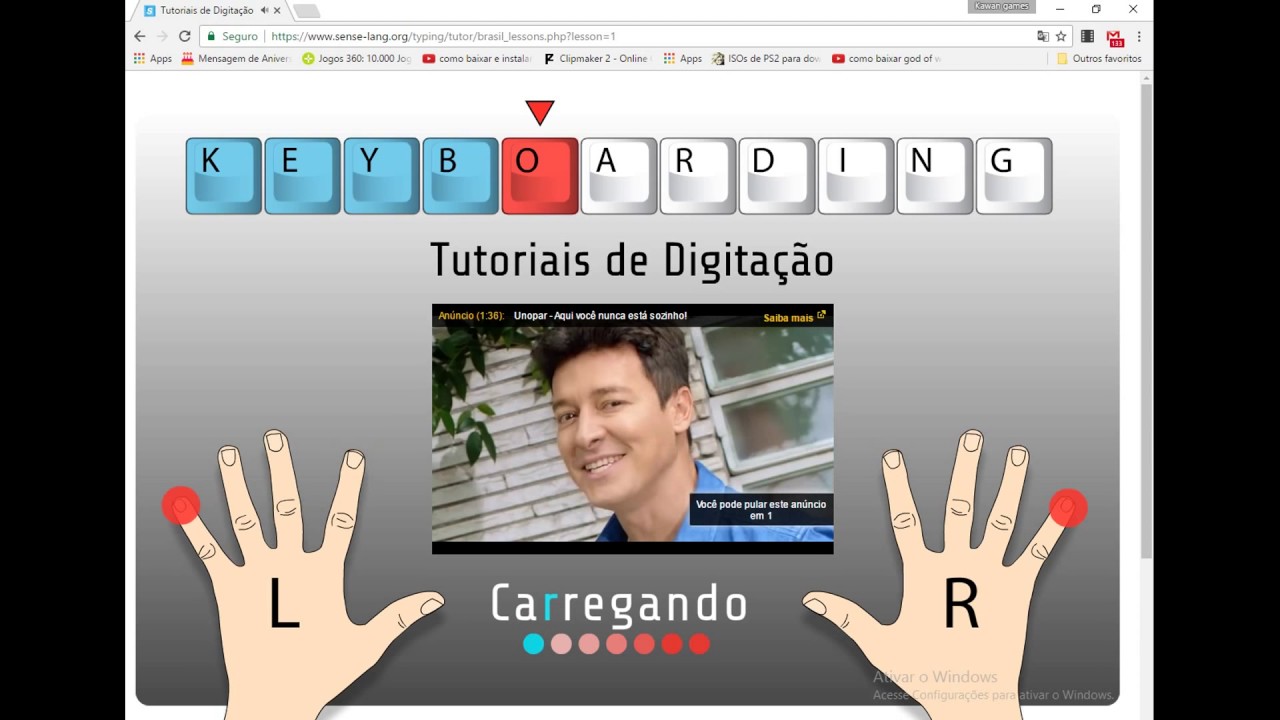 Como Fazer Curso De Digitação Gratuito Sem Baixar Nada - YouTube