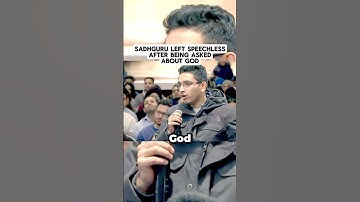Sadhguru Left Speechless After Being Asked About God
