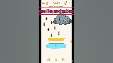 level 31 how many ants are there#gaming#viralsong#brainout#shorts