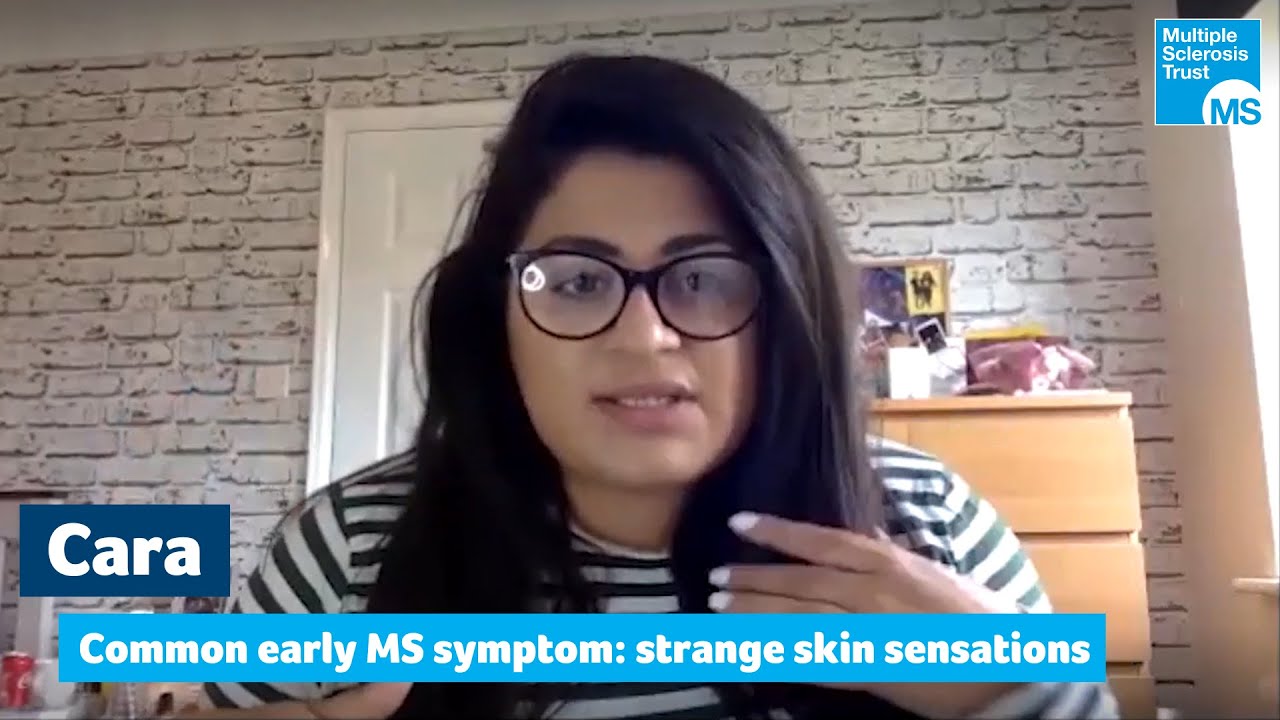 Common Early Symptoms In Ms Christina Strange Skin Sensations Youtube